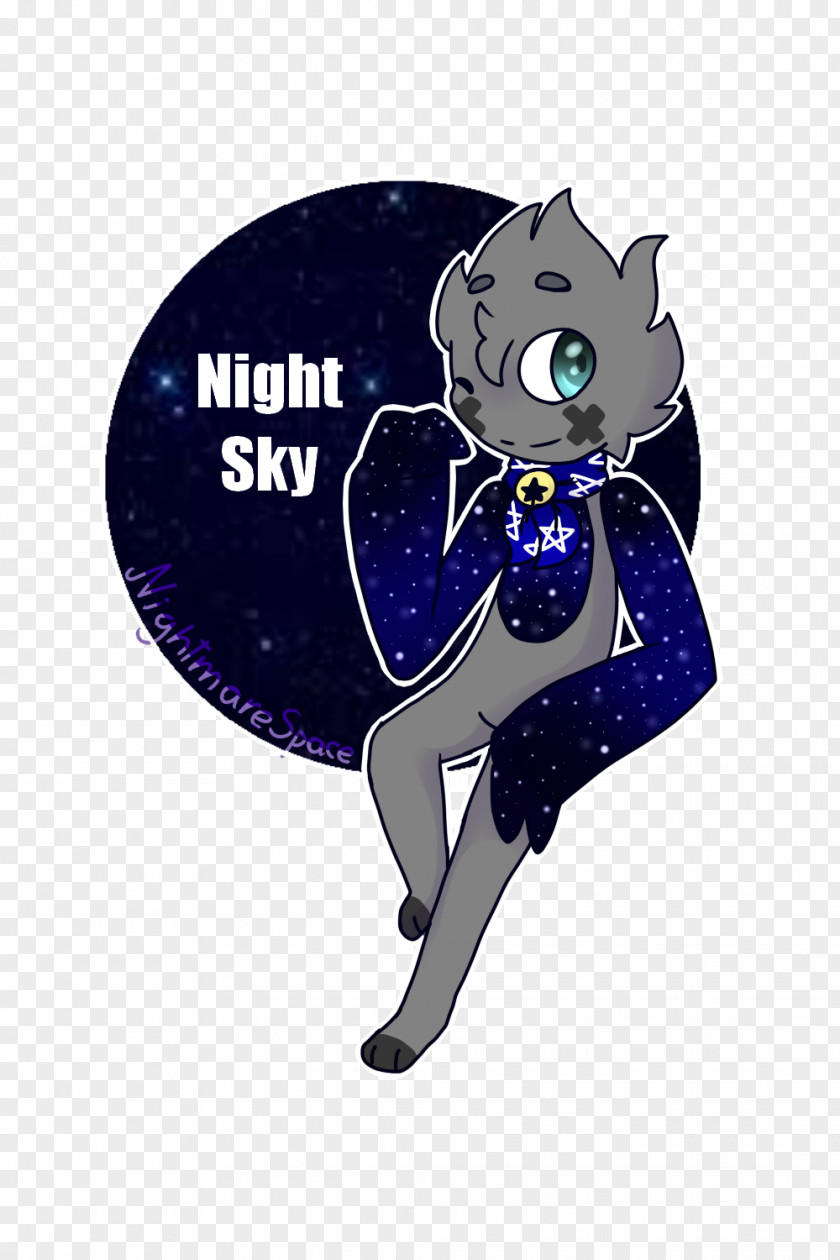 Night Sky Cat Mammal Carnivora Pet Animal PNG