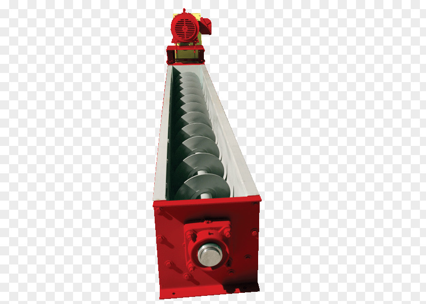 Screw Conveyor Worm Drive Cylinder Belt PNG