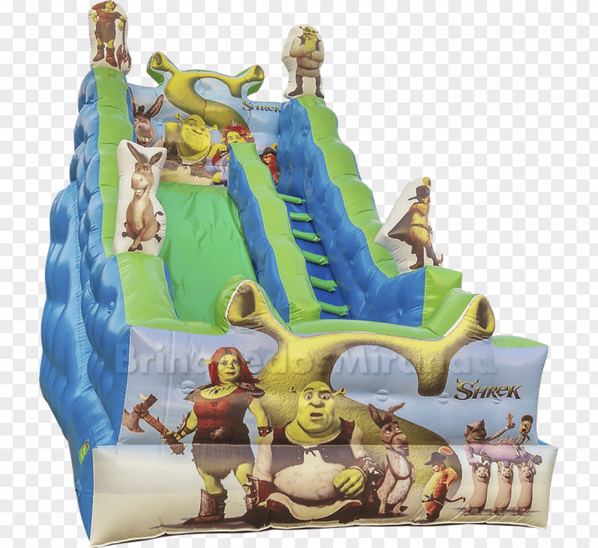Shrek Toy Ball Pits Playground Slide Figurine PNG