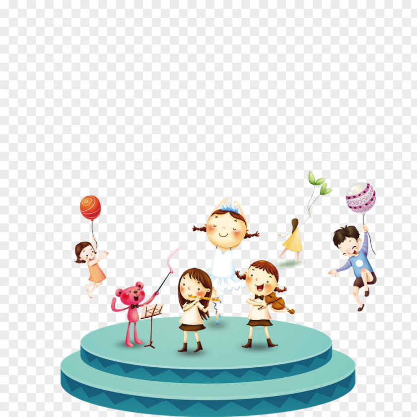 Happy Child Cartoon PNG