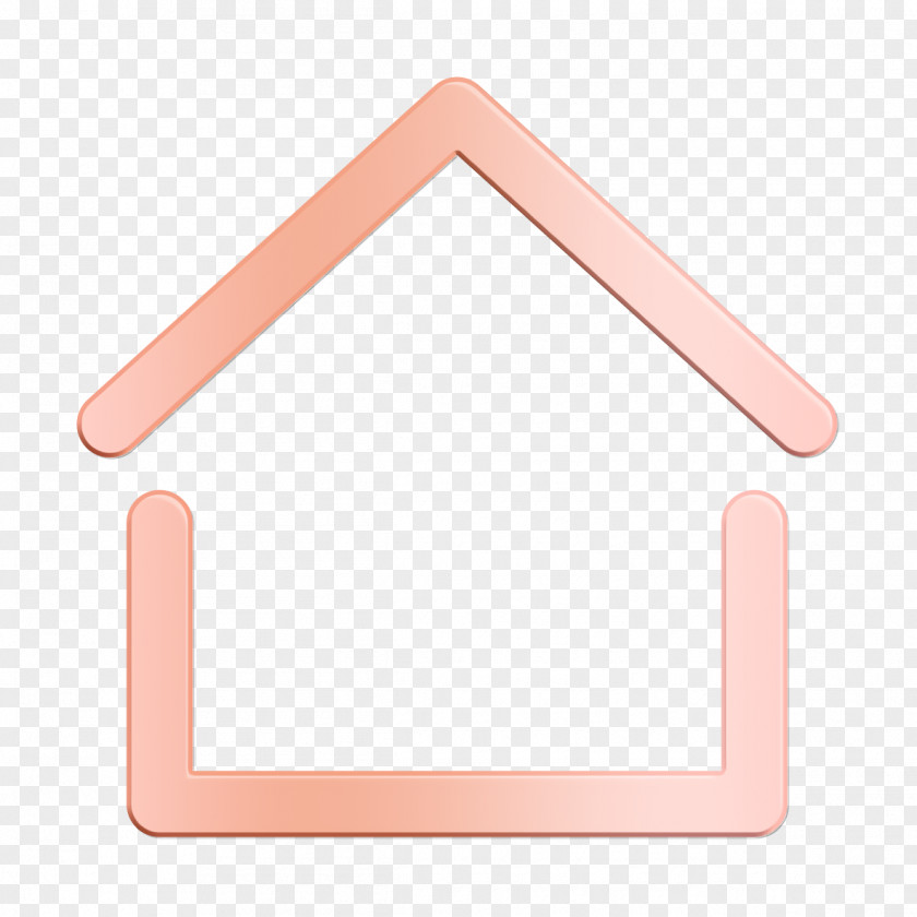 Rectangle Pink Architecture Icon Building Home PNG