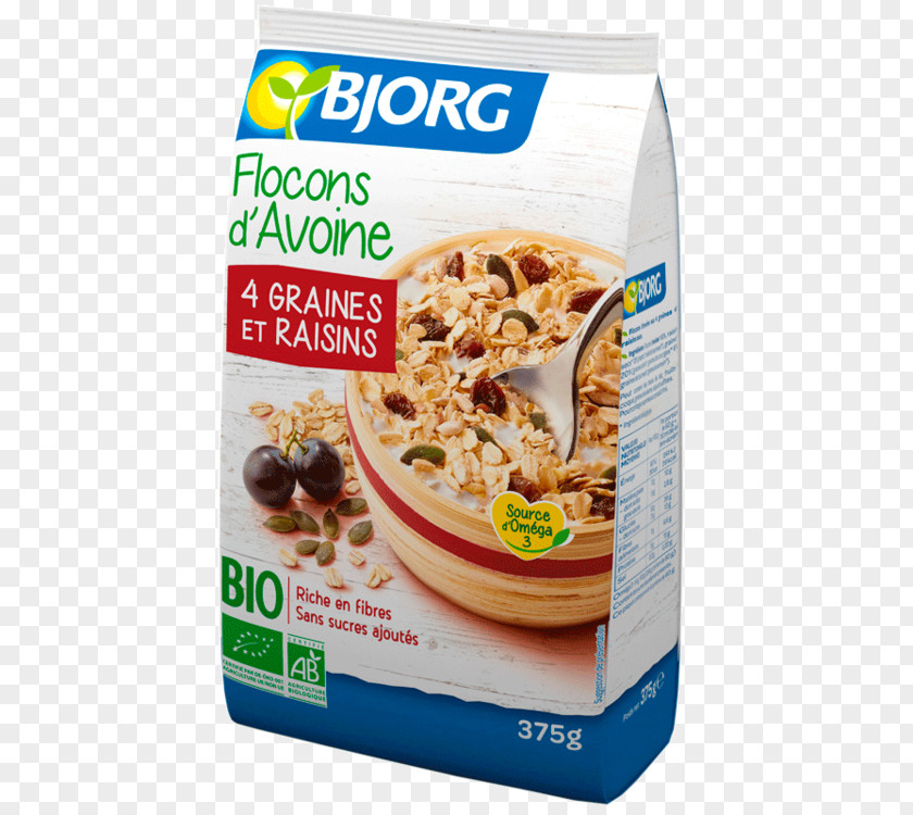Breakfast Muesli Cereal Organic Food Rolled Oats PNG