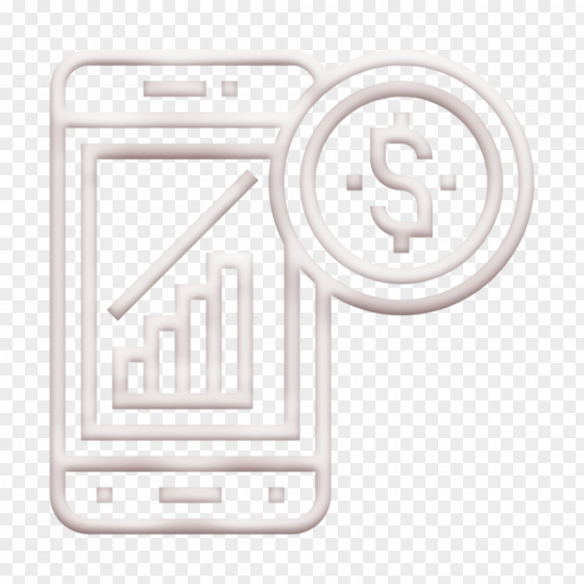 Digital Banking Icon Coin Finance PNG