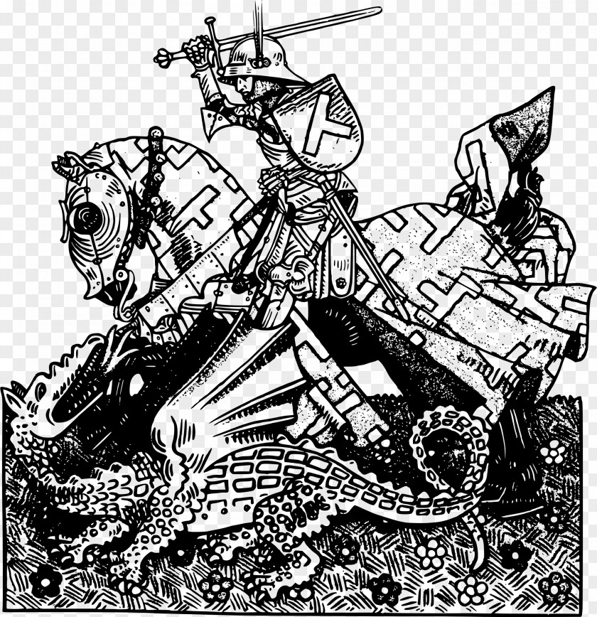 Dragon Saint George And The Swastika Clip Art PNG