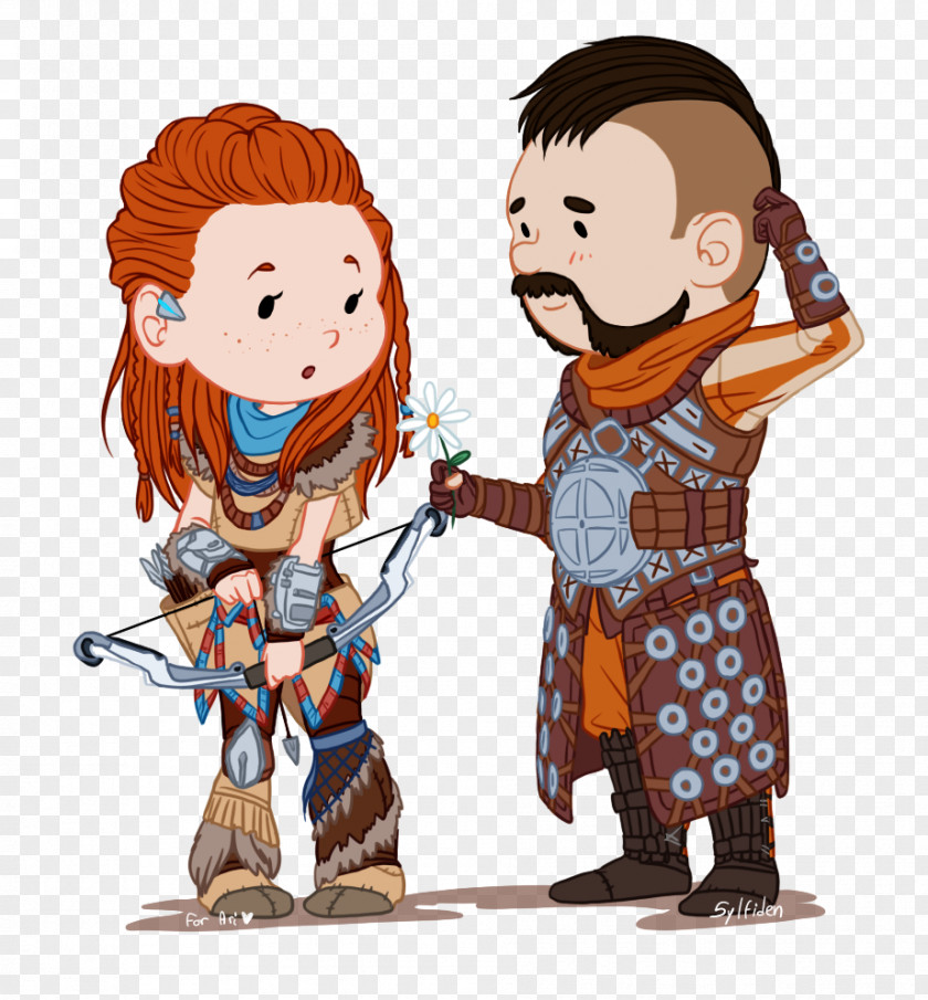 Horizon Zero Dawn Aloy Video Game PlayStation 4 PNG