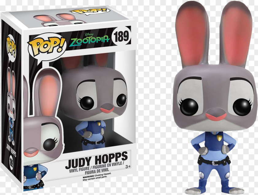 Toy Lt. Judy Hopps Nick Wilde Funko Finnick Collectable PNG