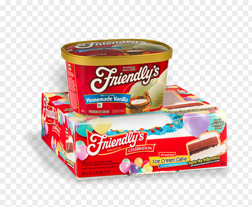 Vanilla Chocolate Ice Cream Cake Friendly's Flavor PNG