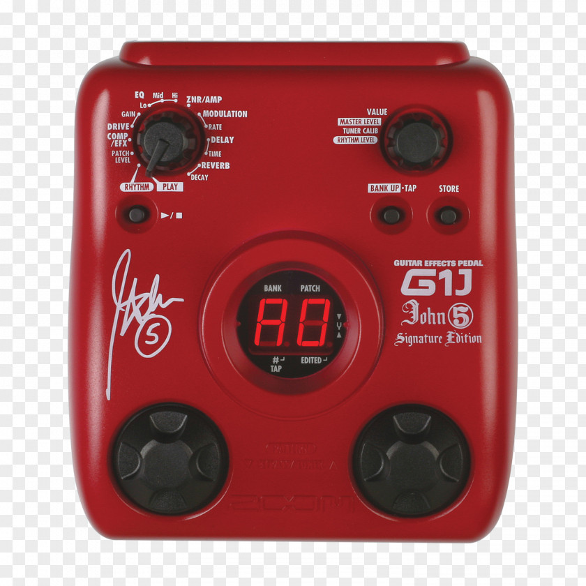 Guitar Electric Electronics Accessory Zoom Corporation Effects Processors & Pedals PNG