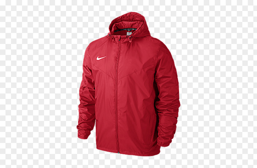 Jacket Raincoat Nike Boys Team Sideline Rain Hoodie PNG