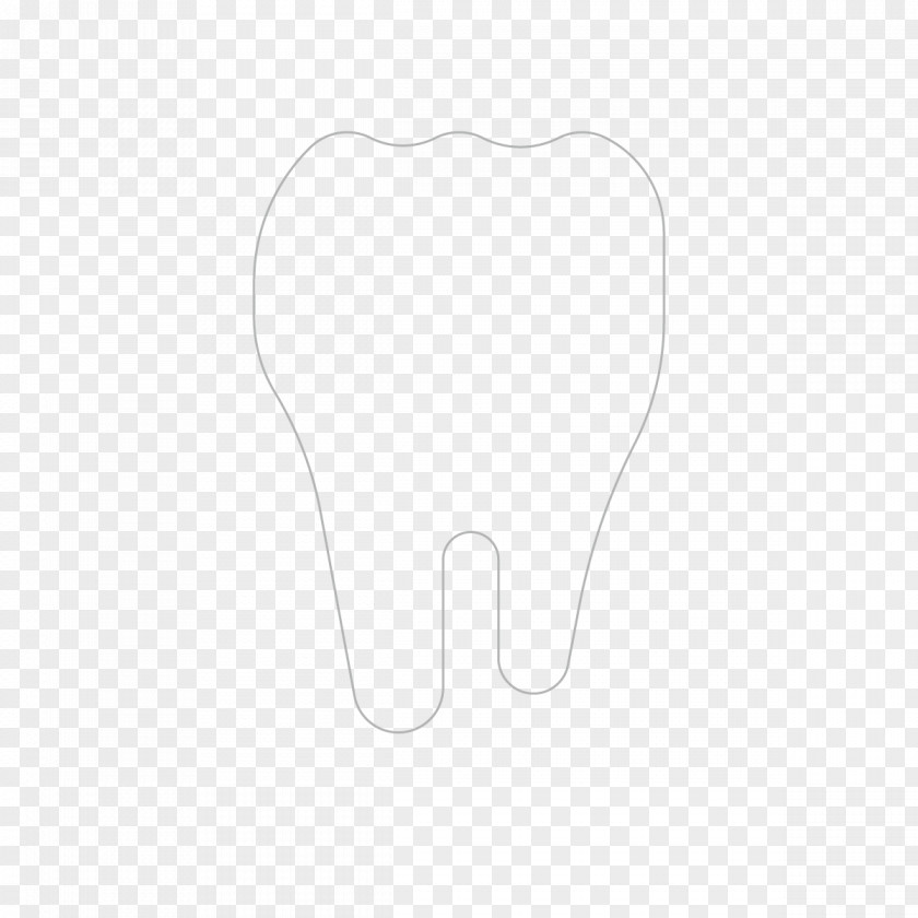 M Jaw Product Design FontBic Graphic Tooth Black & White PNG