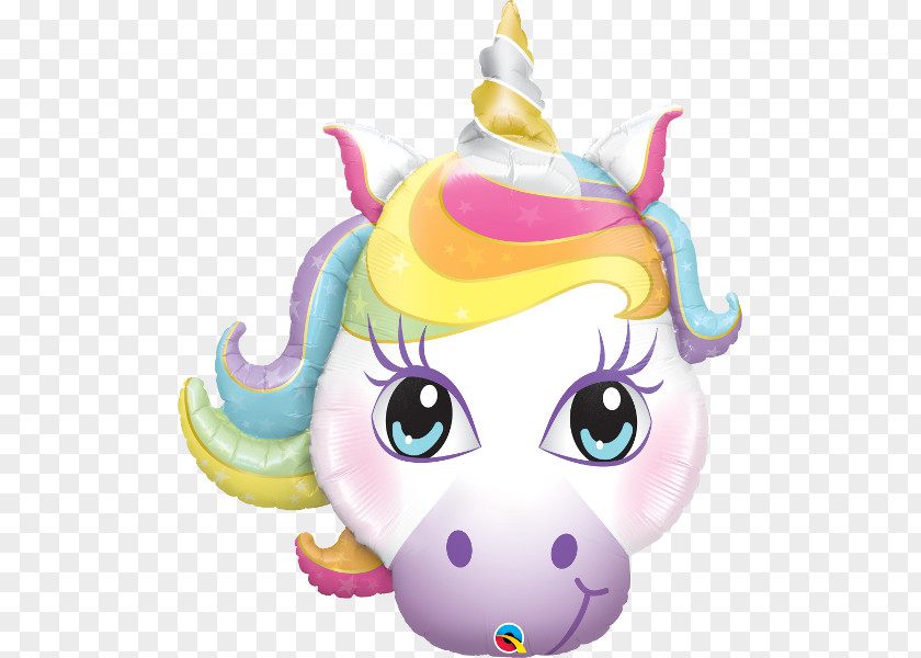 Unicornio Mylar Balloon Unicorn Party Birthday PNG