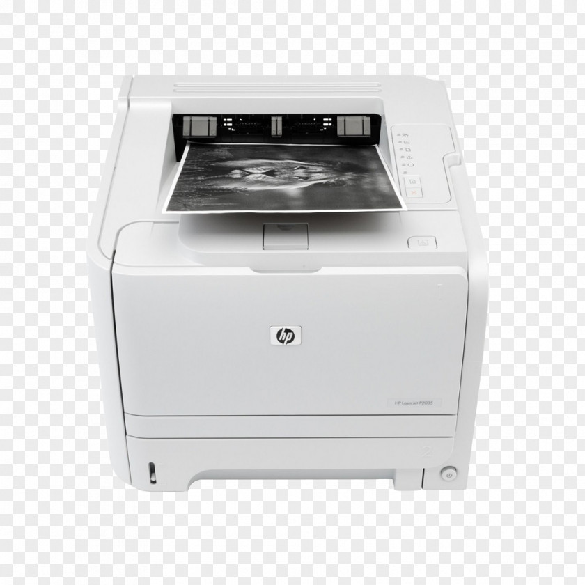 Hewlett-packard Hewlett-Packard HP LaserJet P2035 Laser Printing Printer PNG