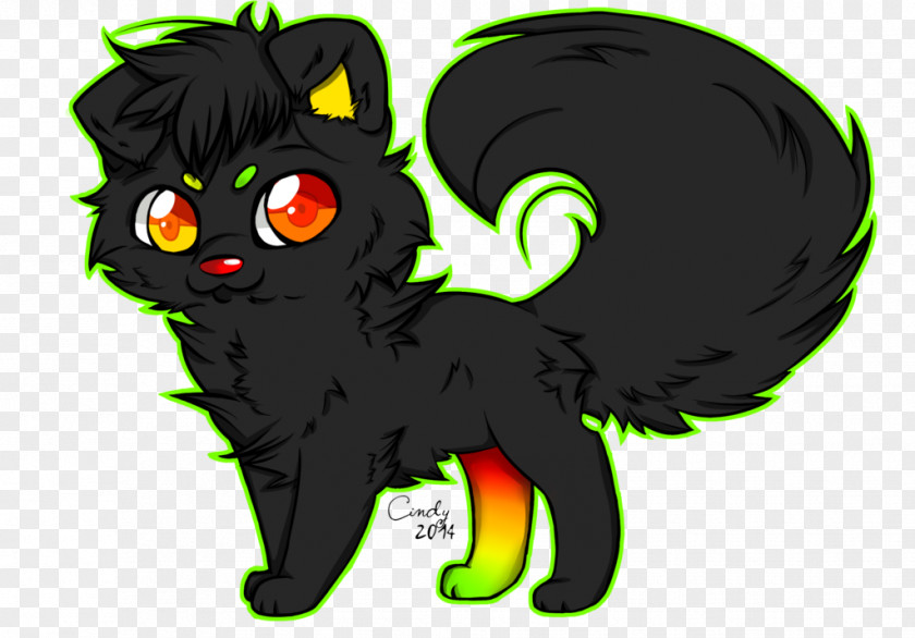 Kitten Black Cat Whiskers Horse PNG