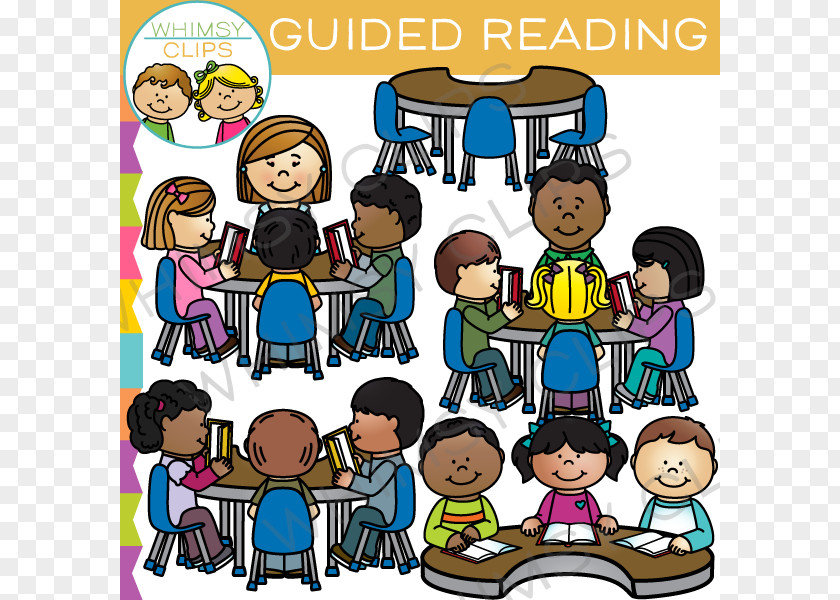 Teacher Table Cliparts Guided Reading Clip Art PNG