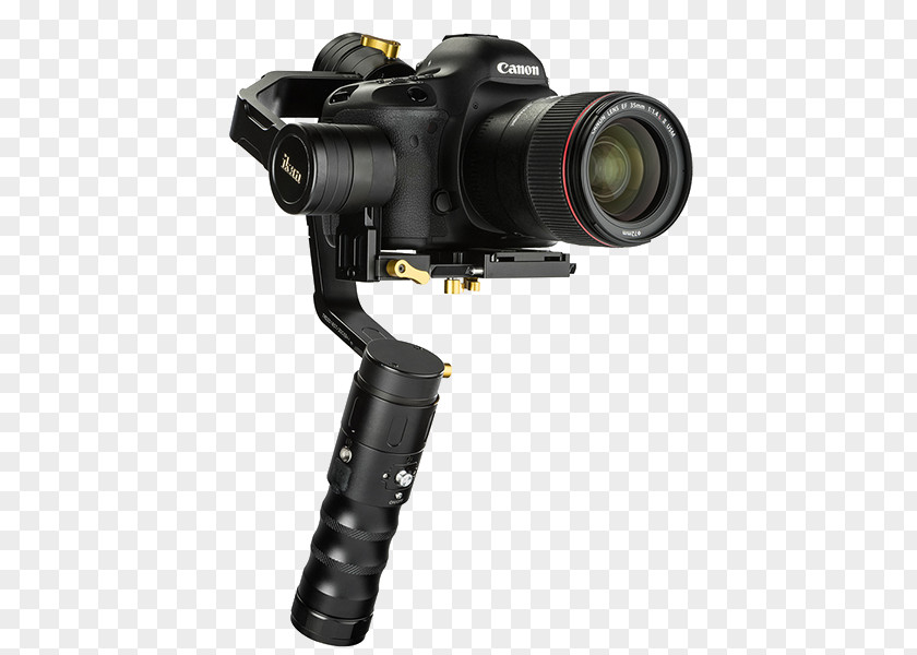 Beholder Ikan EC1 3-Axis Handheld Gimbal Stabilizer | 3 Axis With Encoders Sony α7 II Camera PNG