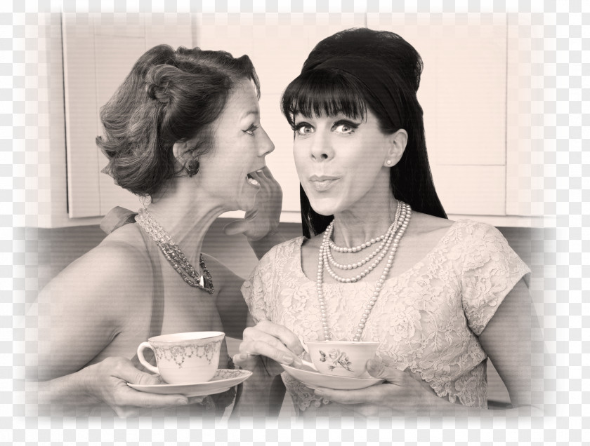 Gossip 1950s 1960s Woman Stock Photography PNG