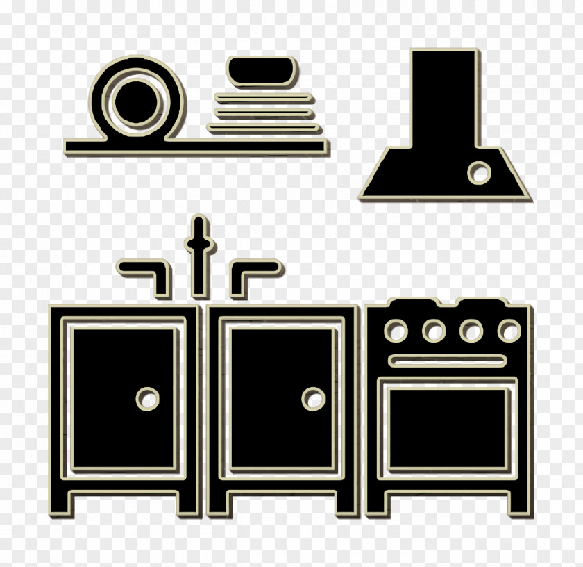 Icon House Things Kitchen Furniture PNG