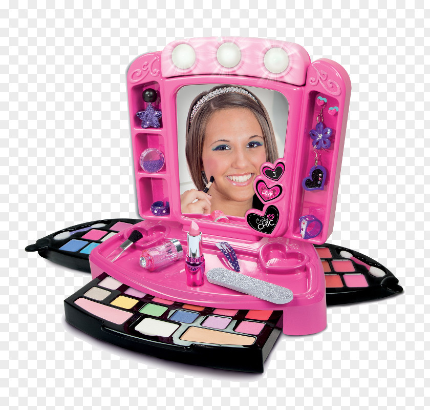 Mirror Makijaż Crazy Chic Toy Cosmetics PNG