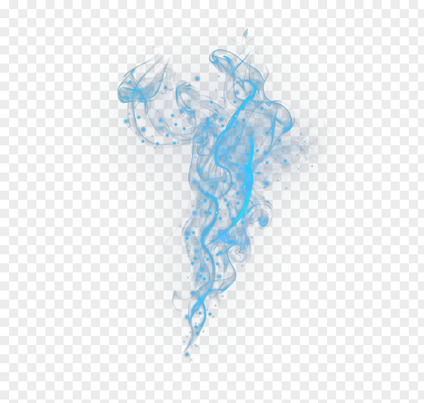 Smoke Blue PNG Blue, floating smoke free deduction , blue and gray art work clipart PNG