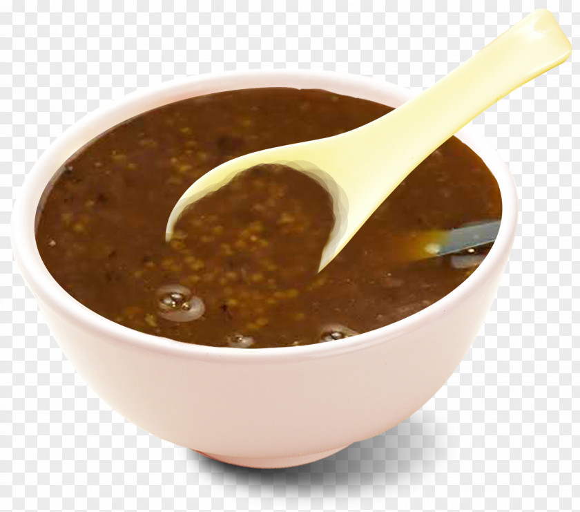 Spoon And A Bowl Of Porridge Chutney Gravy Congee Gruel PNG