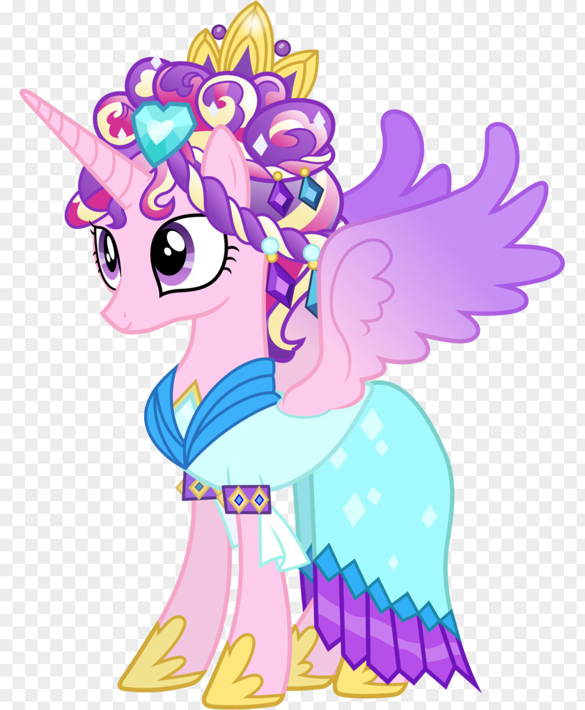 Vector Cartoon Wedding Dress Princess Cadance Twilight Sparkle Pony PNG