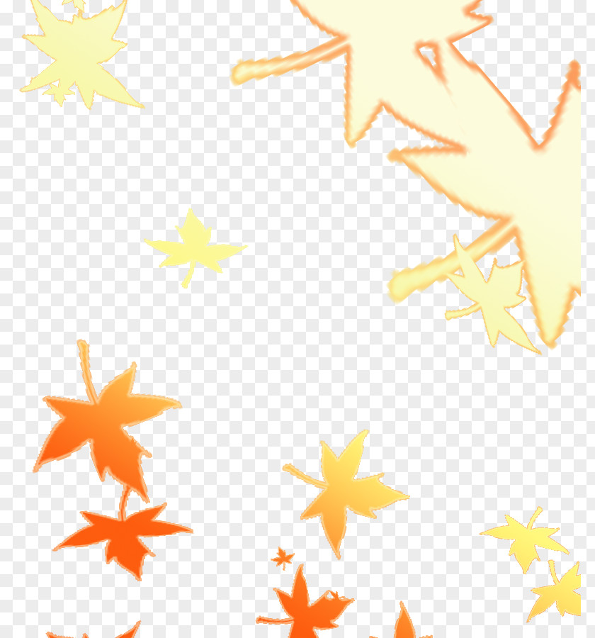 Yellow Maple Leaves Red Leaf Clip Art PNG
