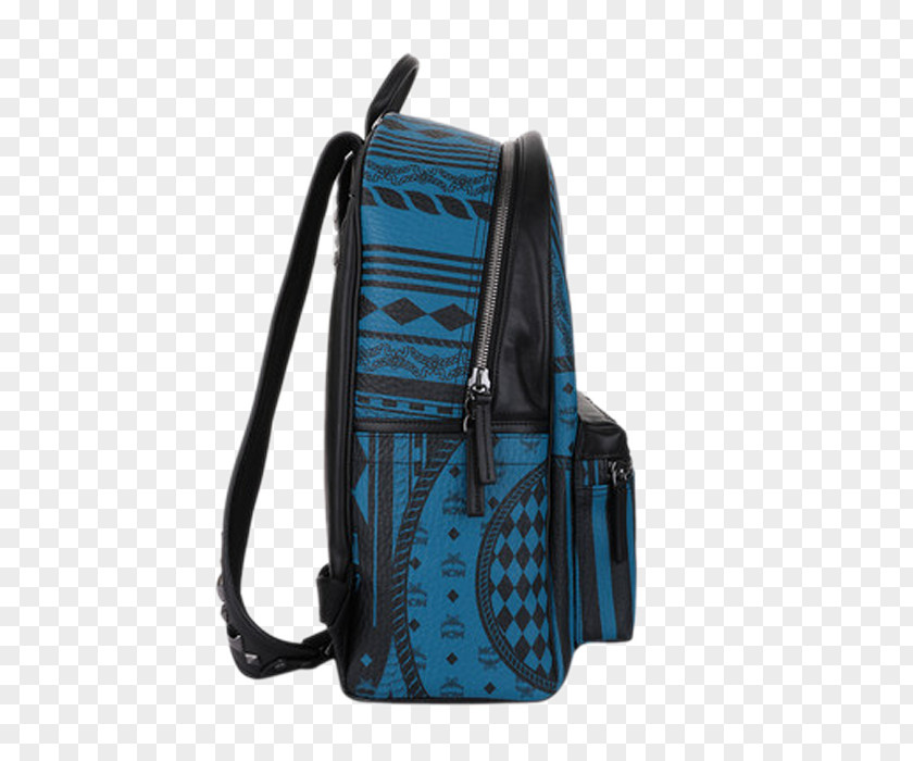 Blue Decorative Pattern Backpack Electric Handbag Messenger Bags PNG