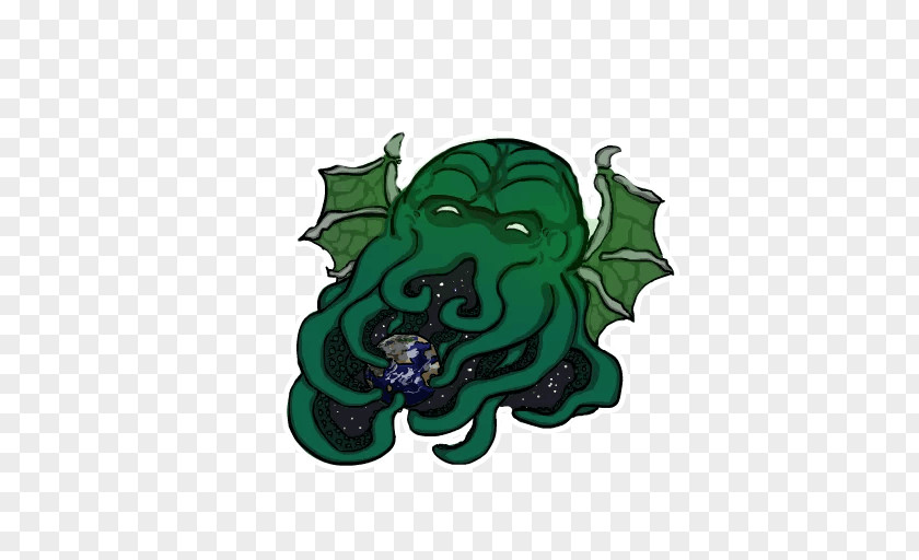 Cthulhu Sticker Telegram .de .su PNG