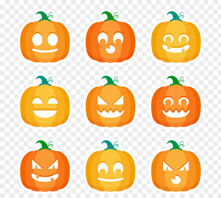 Halloween Pumpkins Jack-o'-lantern Calabaza Pumpkin Thanksgiving PNG
