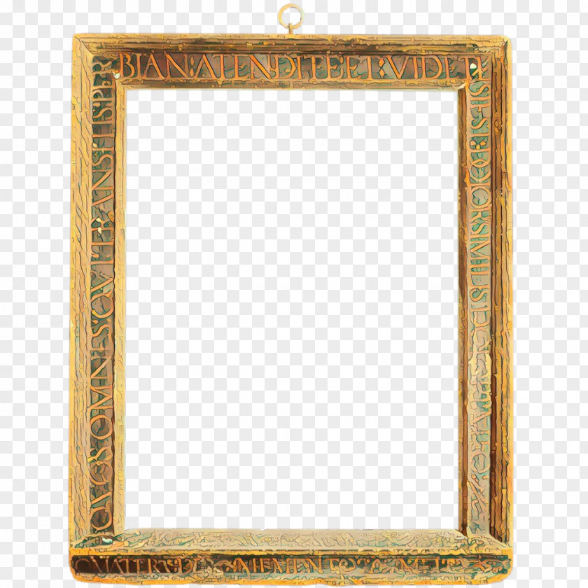 Interior Design Rectangle Gold Background Frame PNG