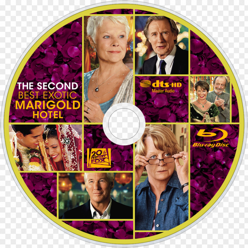Marigold Judi Dench The Second Best Exotic Hotel DVD STXE6FIN GR EUR PNG