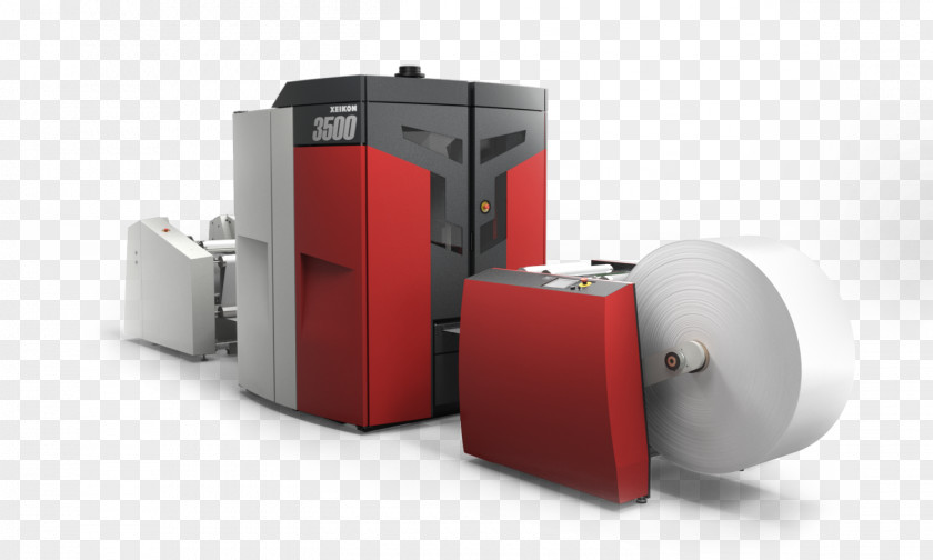 Xeikon Manufacturing Digital Printing Label Paper Press PNG