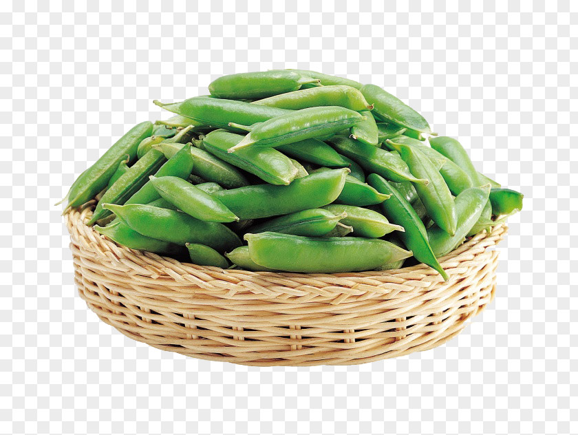 A Basket Of Peas Pea Green Bean Vegetable Clip Art PNG
