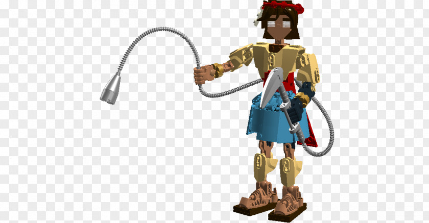 Ajna Indivisible Sickle Chain Figurine PNG