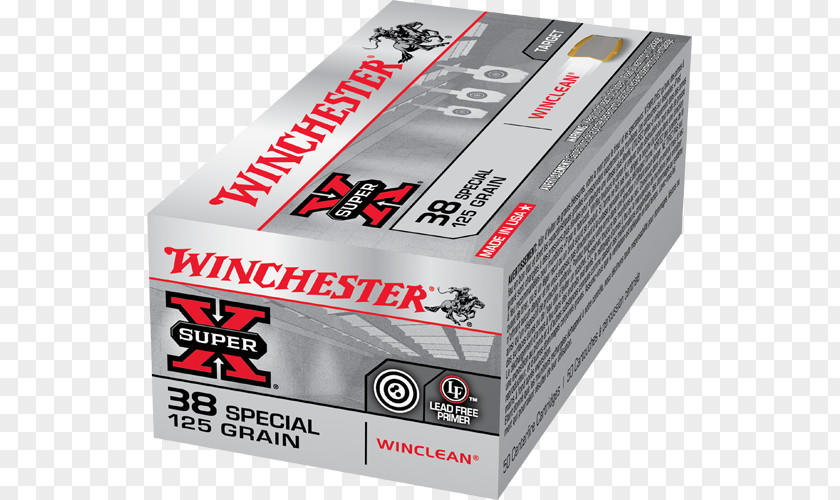 Ammunition Winchester Repeating Arms Company Full Metal Jacket Bullet .270 .38 Special Cartridge PNG