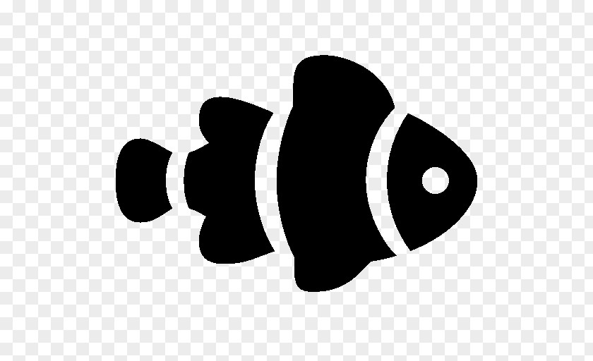 Black And White Fish Clownfish PNG