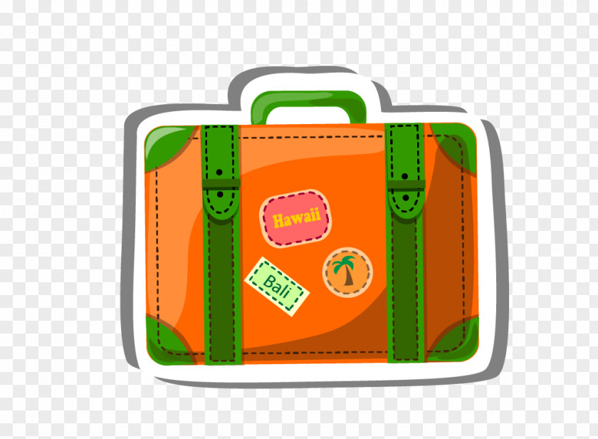 Cartoon Suitcase Euclidean Vector Travel PNG