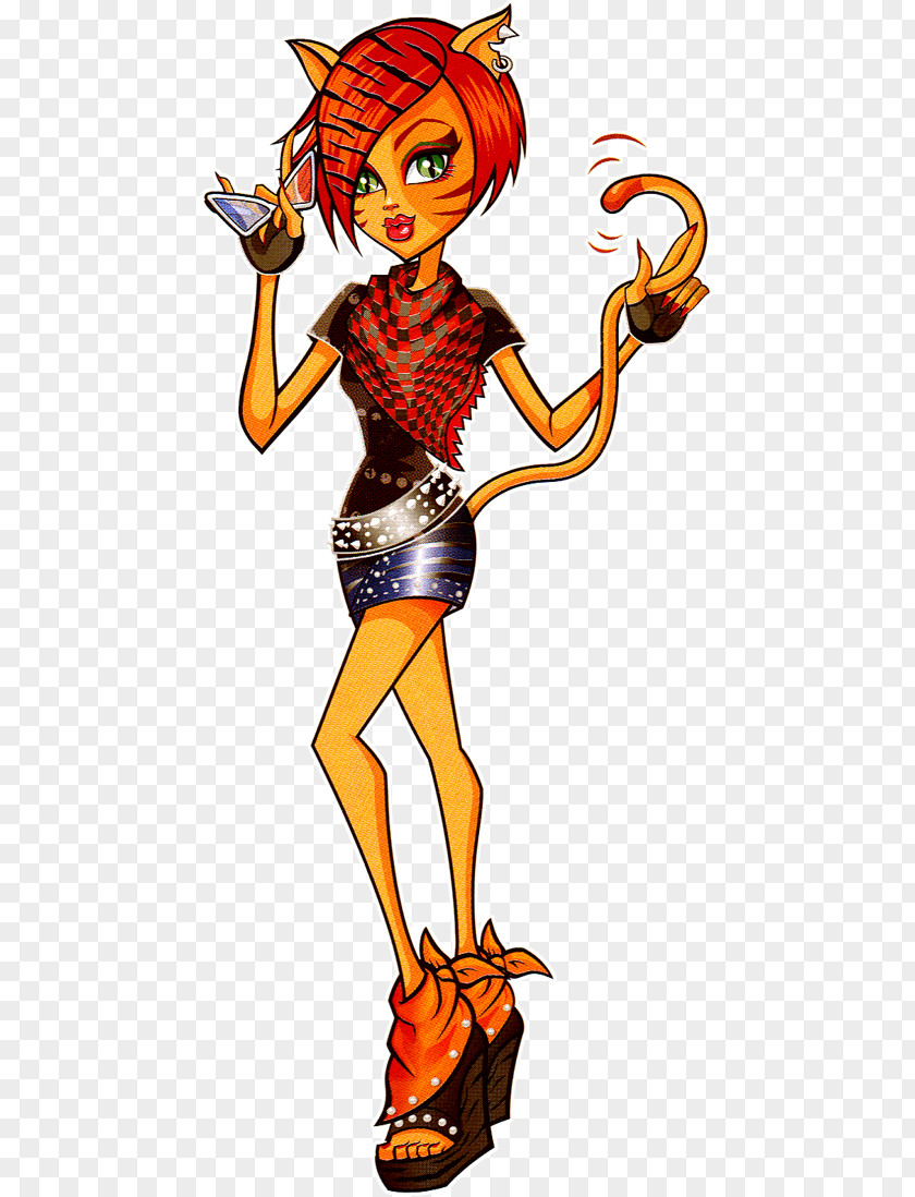 Doll Monster High Freak Du Chic Toralei PNG