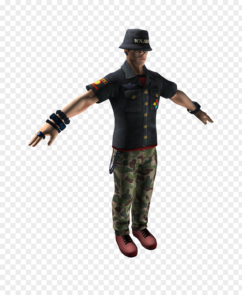 Hiphop Militia Mercenary PNG