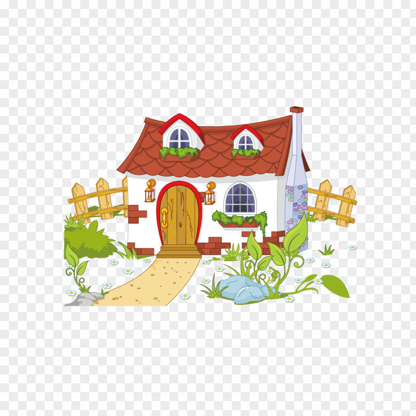 House And Fence Free Content Cottage Clip Art PNG