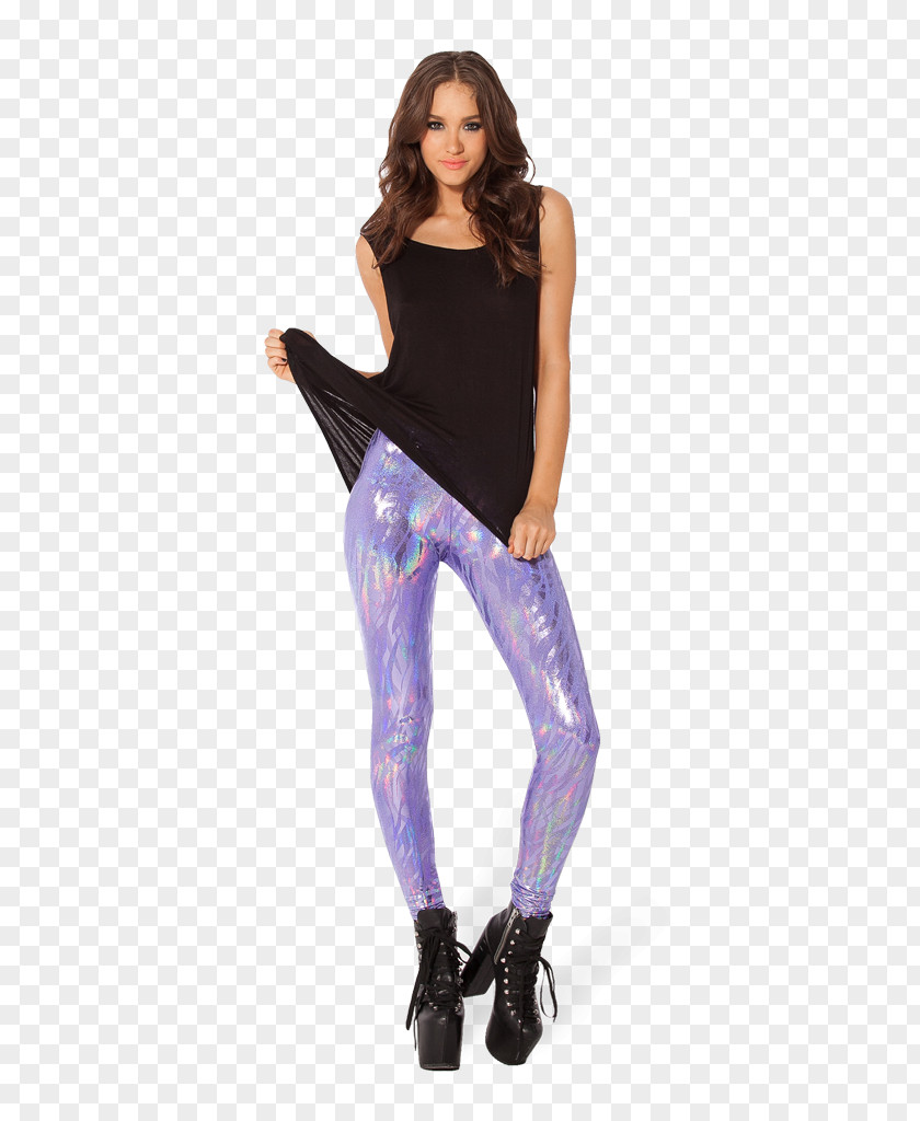 Milk Spalsh Leggings Clothing Purple Tights Pants PNG