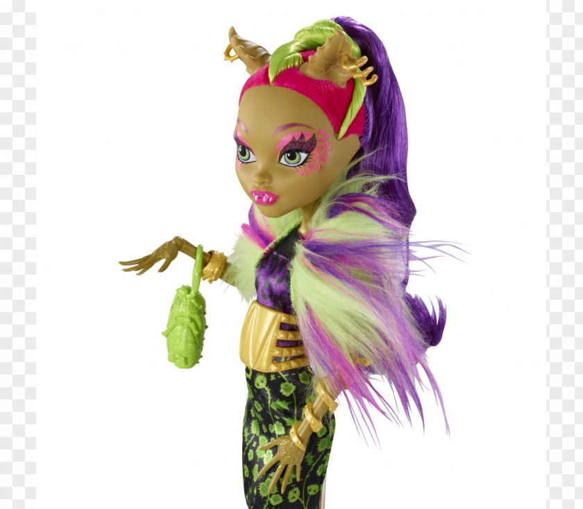 MONSTER High Freaky Fusion Clawvenus Doll【楽天海外直送】(1, CLASSIC)MONSTER Doll Mattel Monster Clawdeen WolfDoll (1、クラシック) PNG