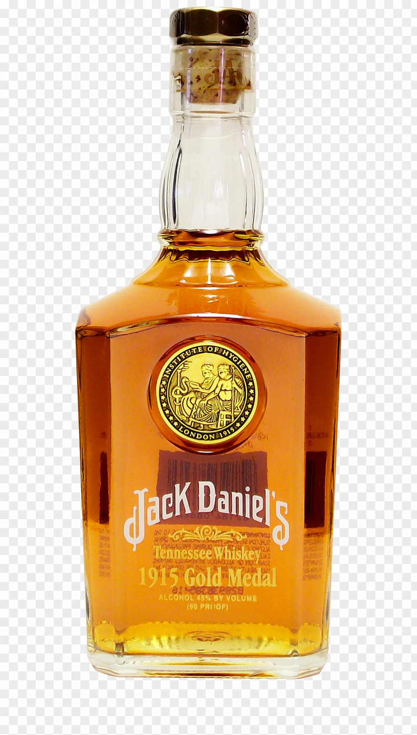 Bottle Tennessee Whiskey Jack Daniel's Bourbon Scotch Whisky PNG