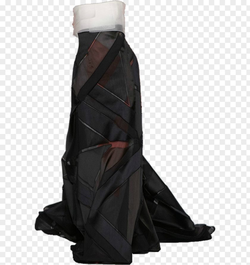 Dress Black M PNG