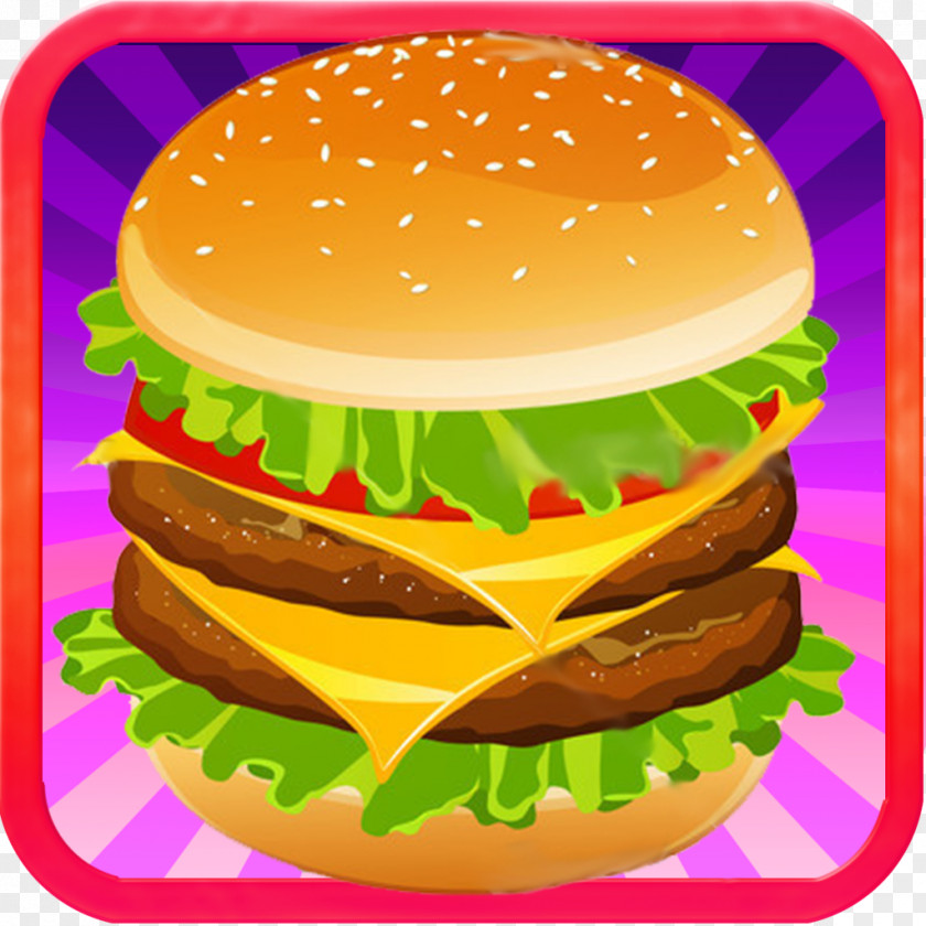 Fried Chicken Hamburger Cheeseburger French Fries PNG