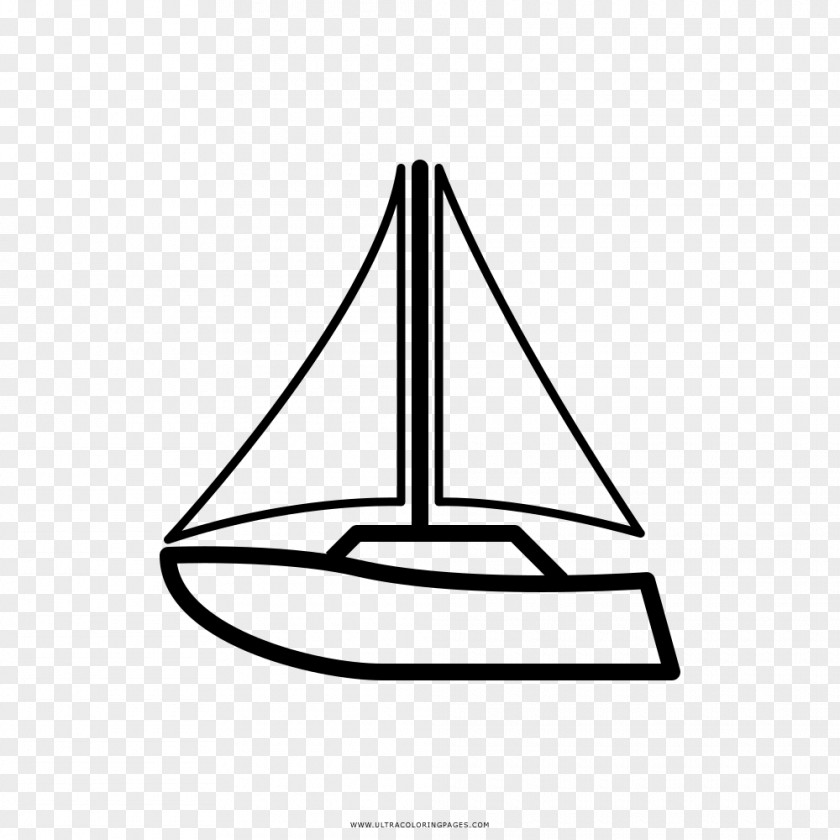Sail Sailing Ship Drawing Coloring Book Sailboat PNG