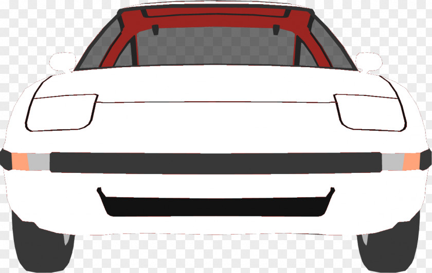 White Fairy Mazda RX-7 Car Auto Racing Bumper Motor Corporation PNG