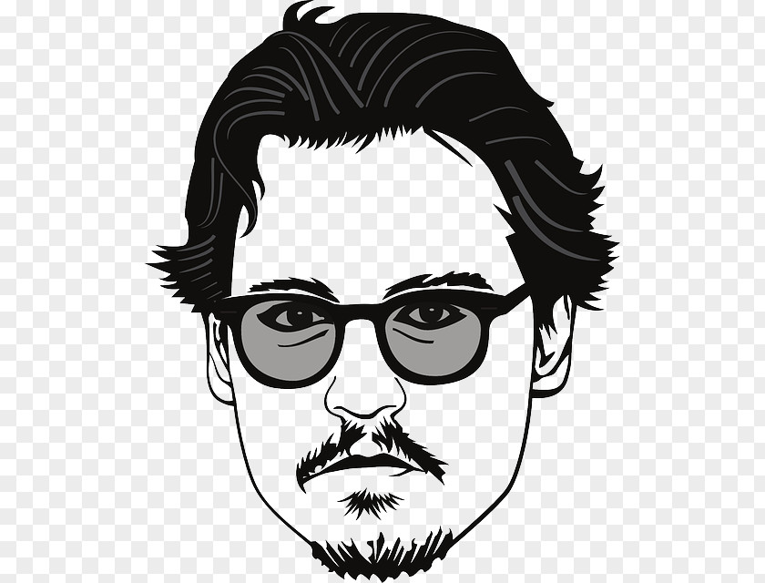 Johnny Depp Clip Art PNG