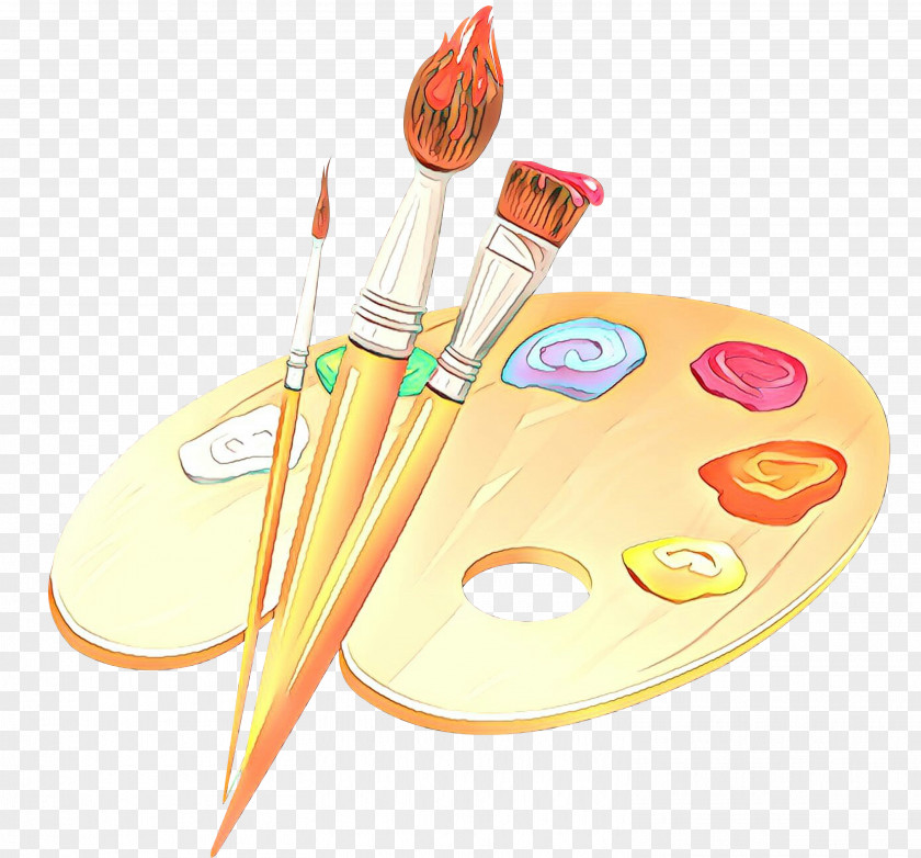 Brush Palette Makeup Brushes Painting Paint PNG