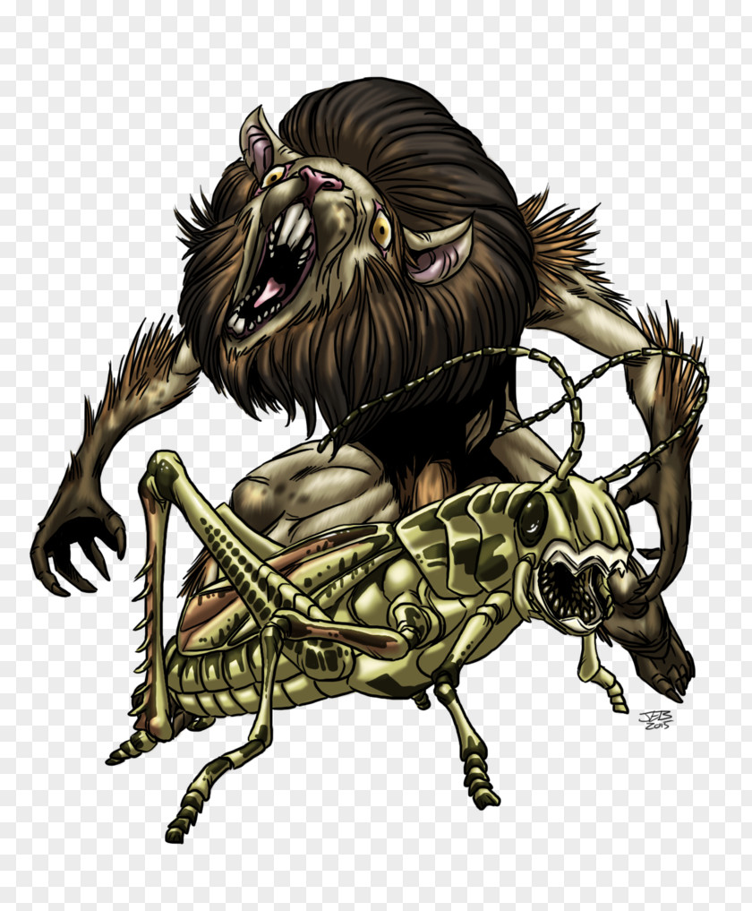 Demon Carnivora Art Grasshopper Mythology PNG